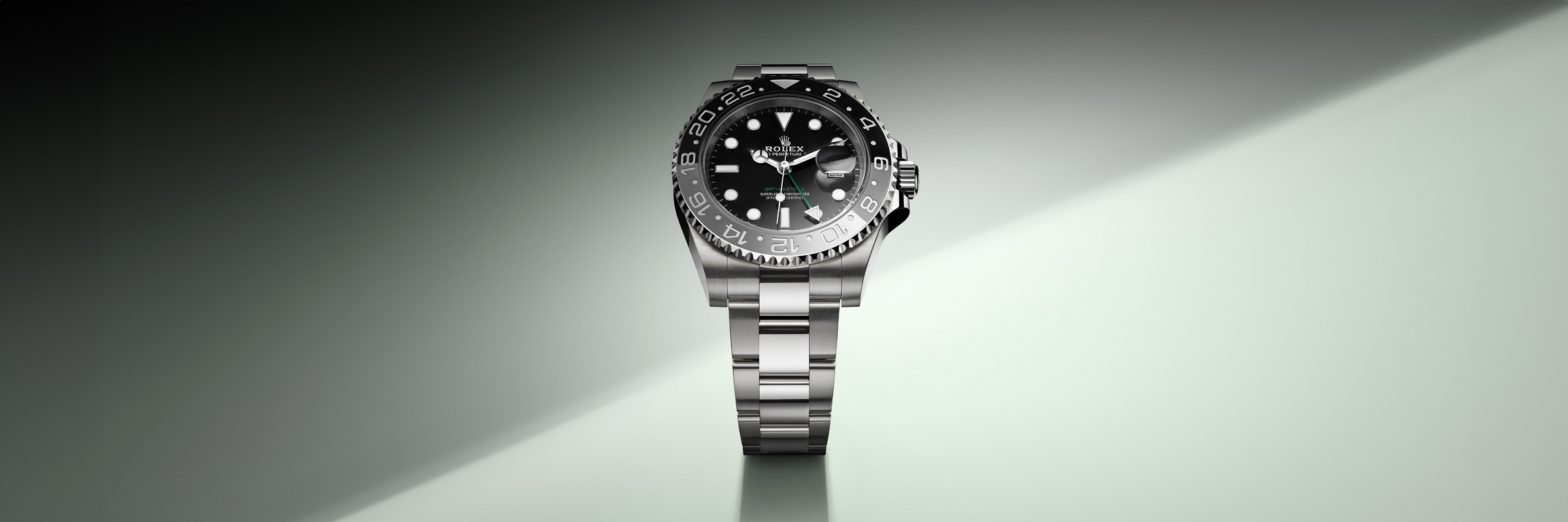 Rolex GMT-Master II Oyster, 40 mm, Edelstahl Oystersteel M126710GRNR-0003