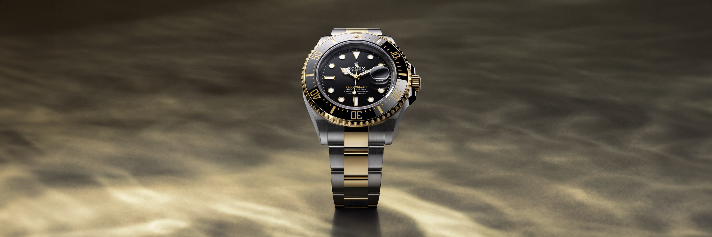 Rolex Sea-Dweller Oyster, 43 mm, Edelstahl Oystersteel und Gelbgold M126603-0001