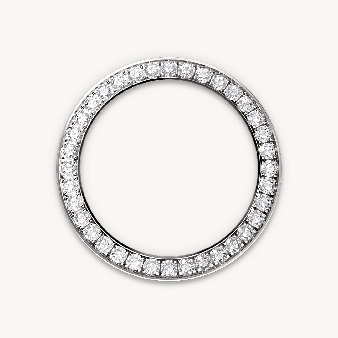 Diamantbesetzte Lünette
