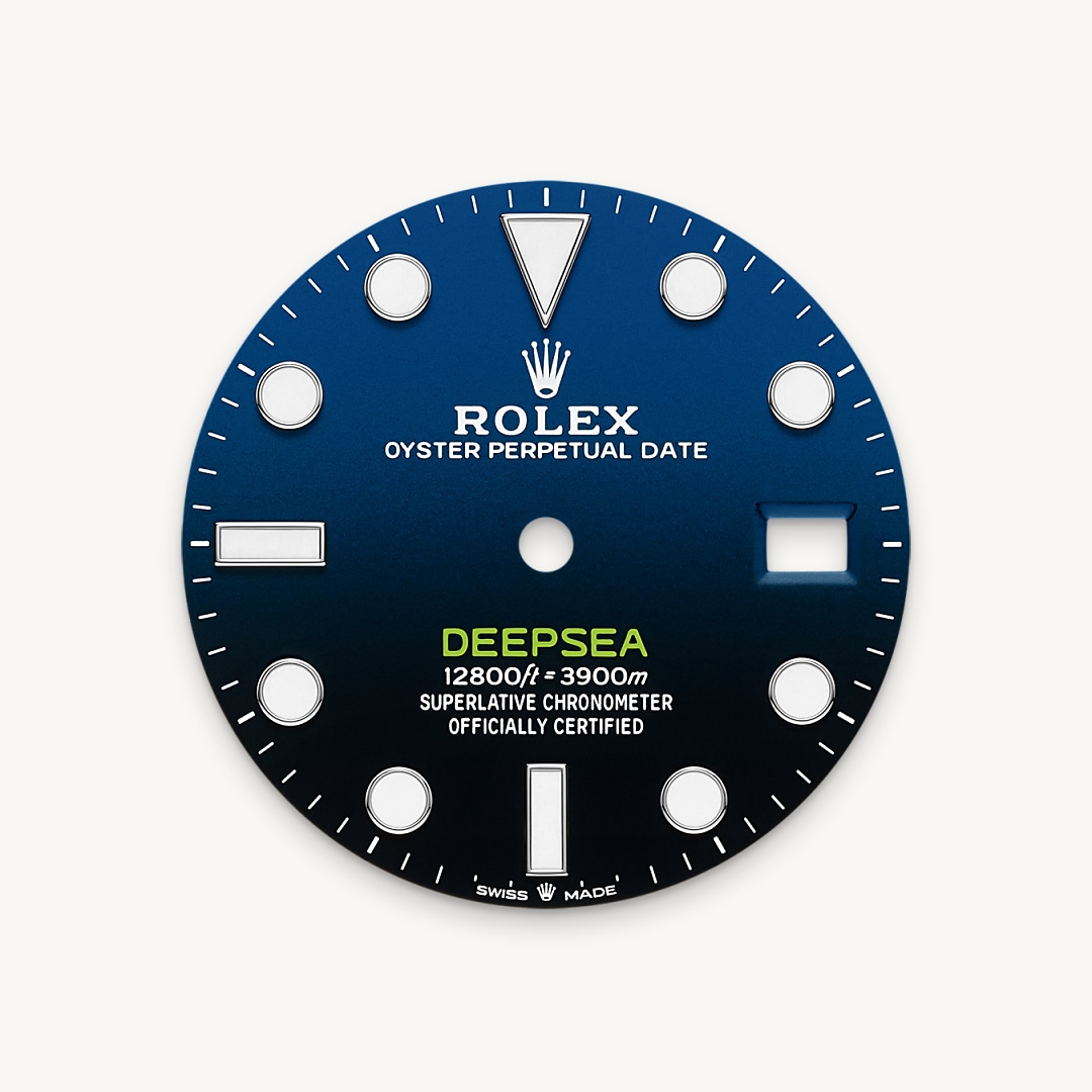 Zifferblatt D-blue