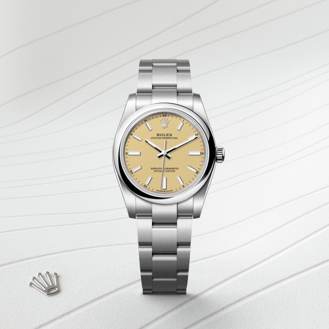 Rolex Oyster Perpetual 34 Oyster, 34 mm, Oystersteel M124200-0007
