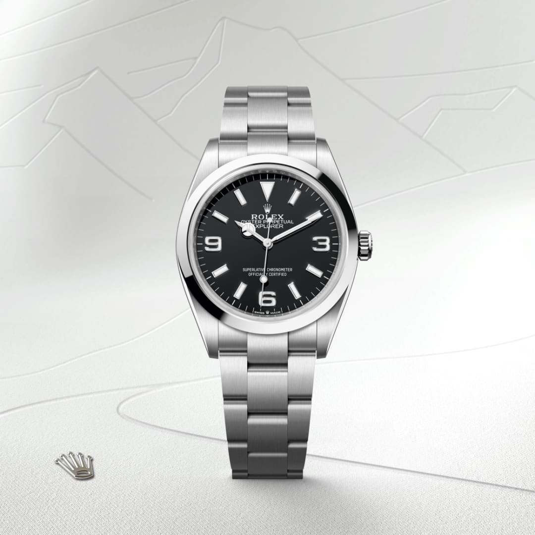 Rolex Explorer 36 Oyster, 36 mm, Oystersteel M124270-0001