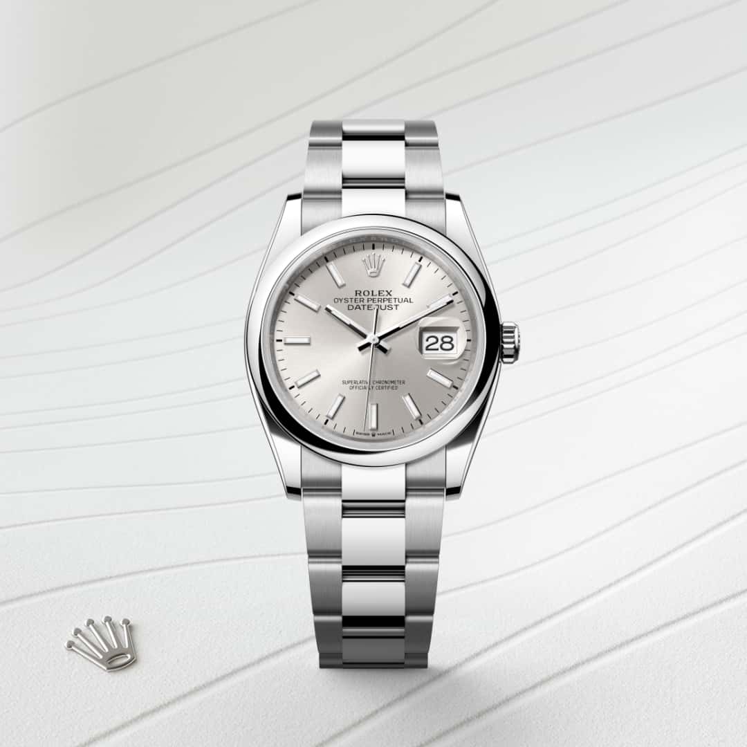 Rolex Datejust 36 Oyster, 36 mm, Oystersteel M126200-0002