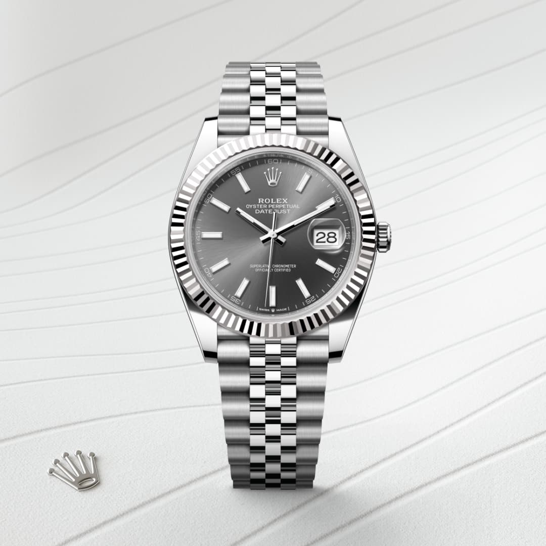 Rolex Datejust 41 Oyster, 41 mm, Oystersteel and white gold M126334-0014