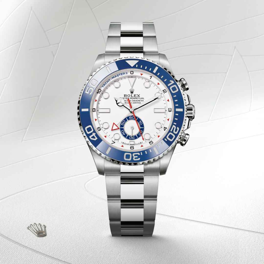 Rolex Yacht-Master II Oyster, 44 mm, Edelstahl Oystersteel M126680-0001