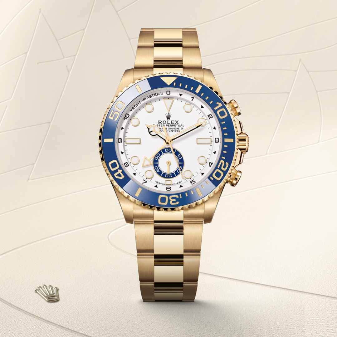 Rolex Yacht-Master II Oyster, 44 mm, Gelbgold M126688-0001
