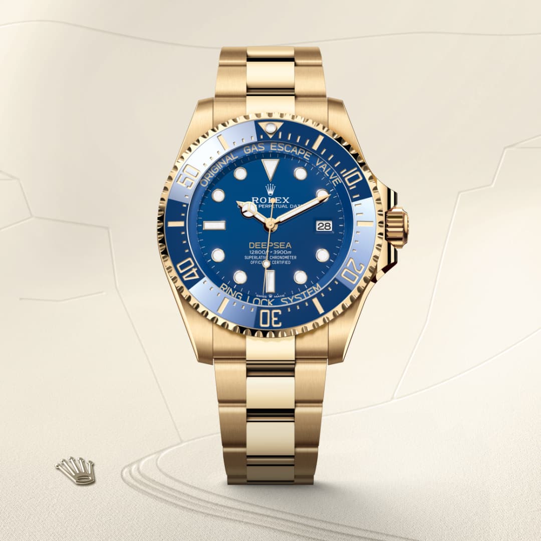 Rolex Rolex Deepsea Oyster, 44 mm, Gelbgold M136668LB-0001