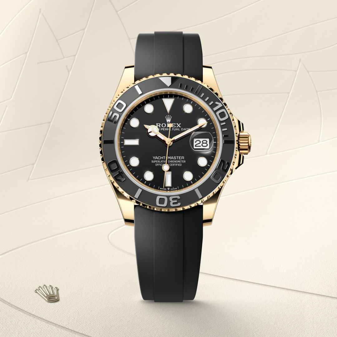 Rolex Yacht-Master 42 Oyster, 42 mm, Gelbgold M226658-0001