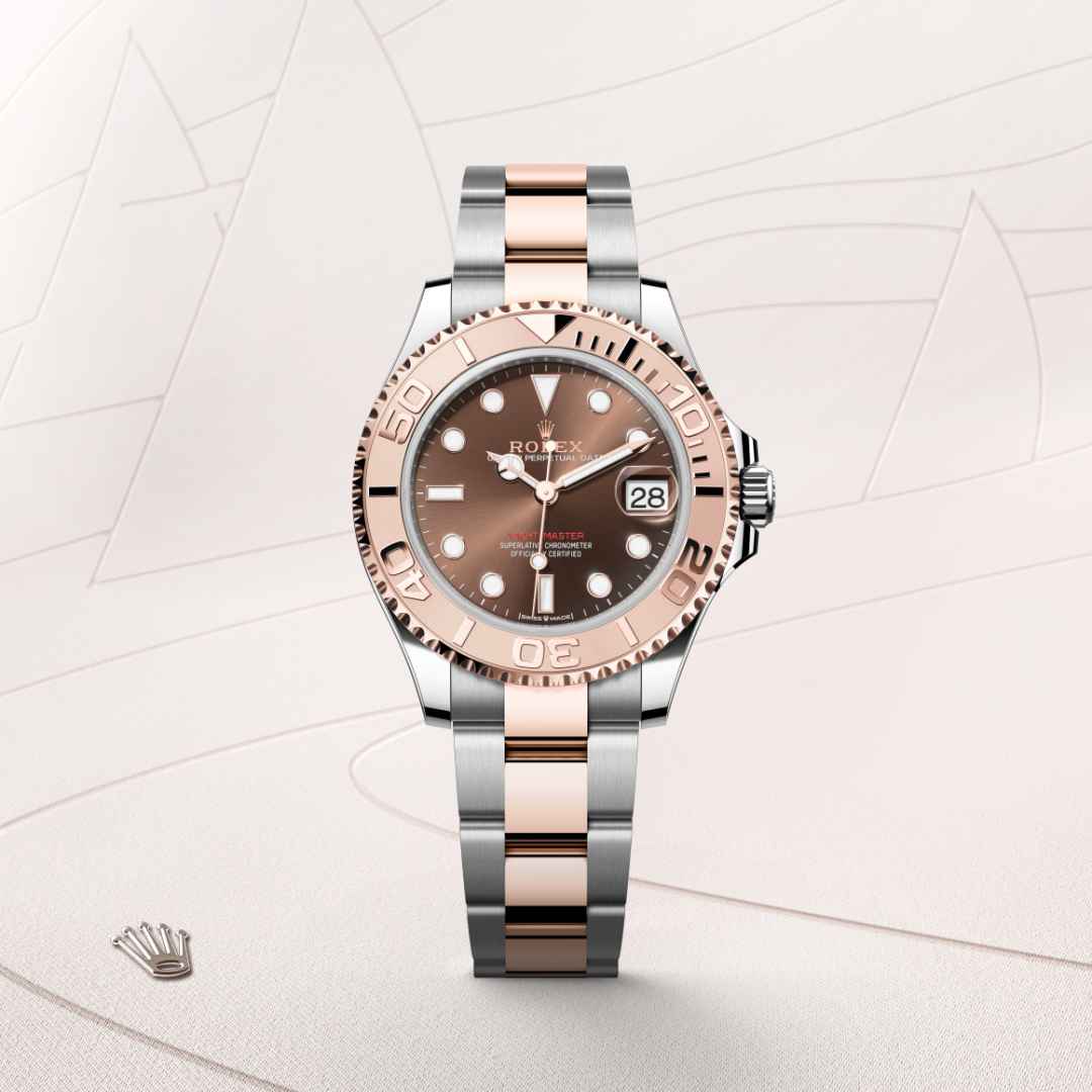 Rolex Yacht-Master 37 Oyster, 37 mm, Oystersteel and Everose gold M268621-0003