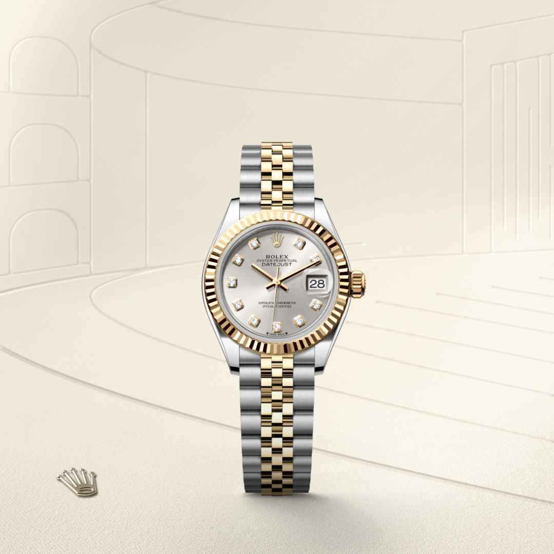 Rolex Lady-Datejust Oyster, 28 mm, Oystersteel and yellow gold M279173-0007