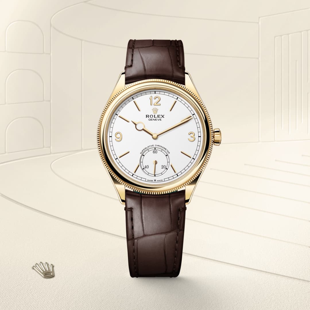 Rolex 1908 39 mm, 18 Karat Gelbgold, poliert M52508-0006
