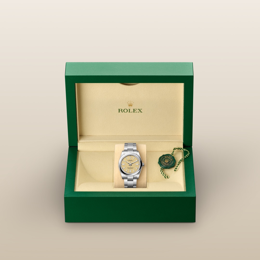 Rolex Oyster Perpetual 34 Oyster, 34 mm, Oystersteel M124200-0007