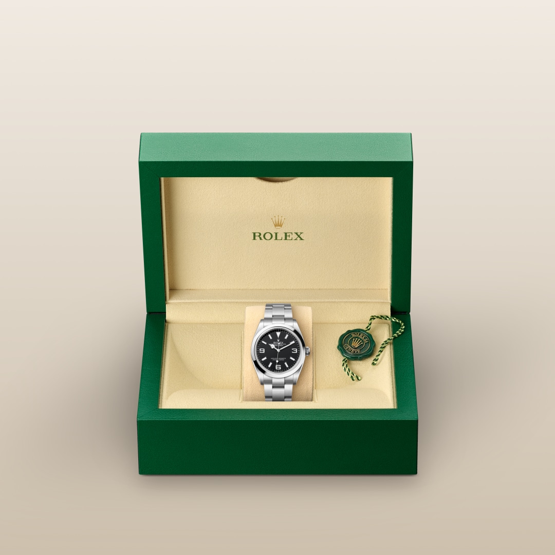 Rolex Explorer 36 Oyster, 36 mm, Oystersteel M124270-0001