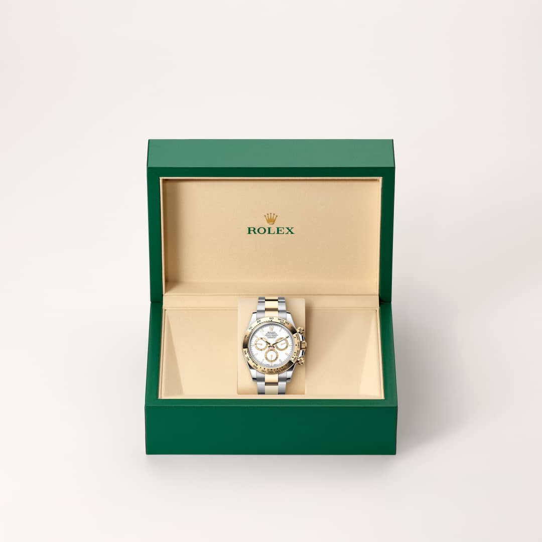 Rolex Cosmograph Daytona Oyster, 40 mm, Edelstahl Oystersteel und Gelbgold M126503-0001