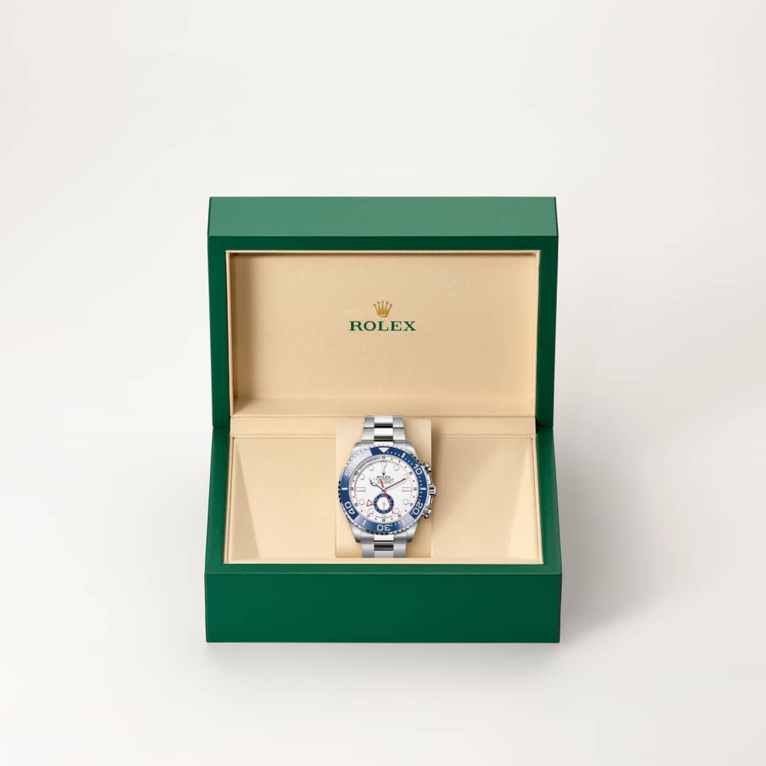 Rolex Yacht-Master II Oyster, 44 mm, Edelstahl Oystersteel M126680-0001