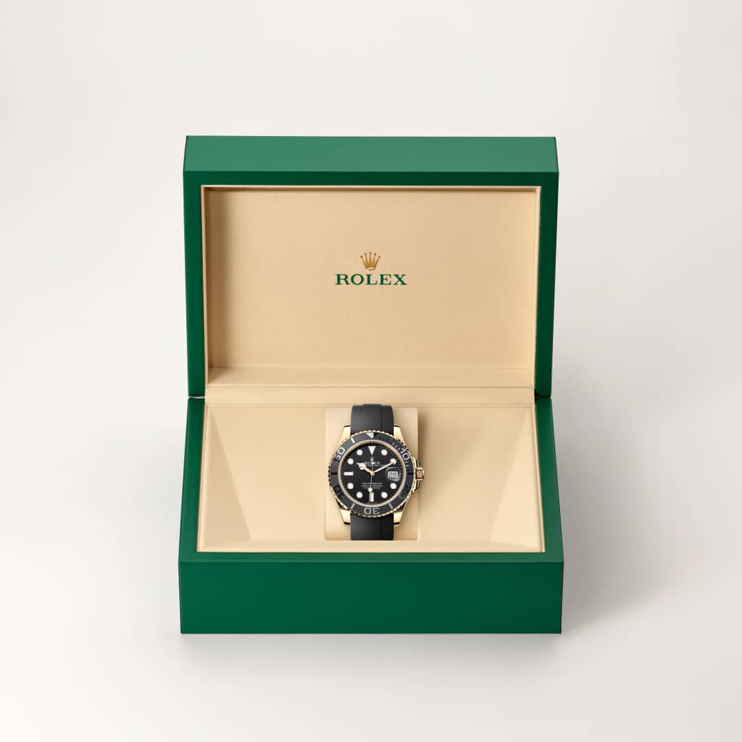 Rolex Yacht-Master 42 Oyster, 42 mm, Gelbgold M226658-0001