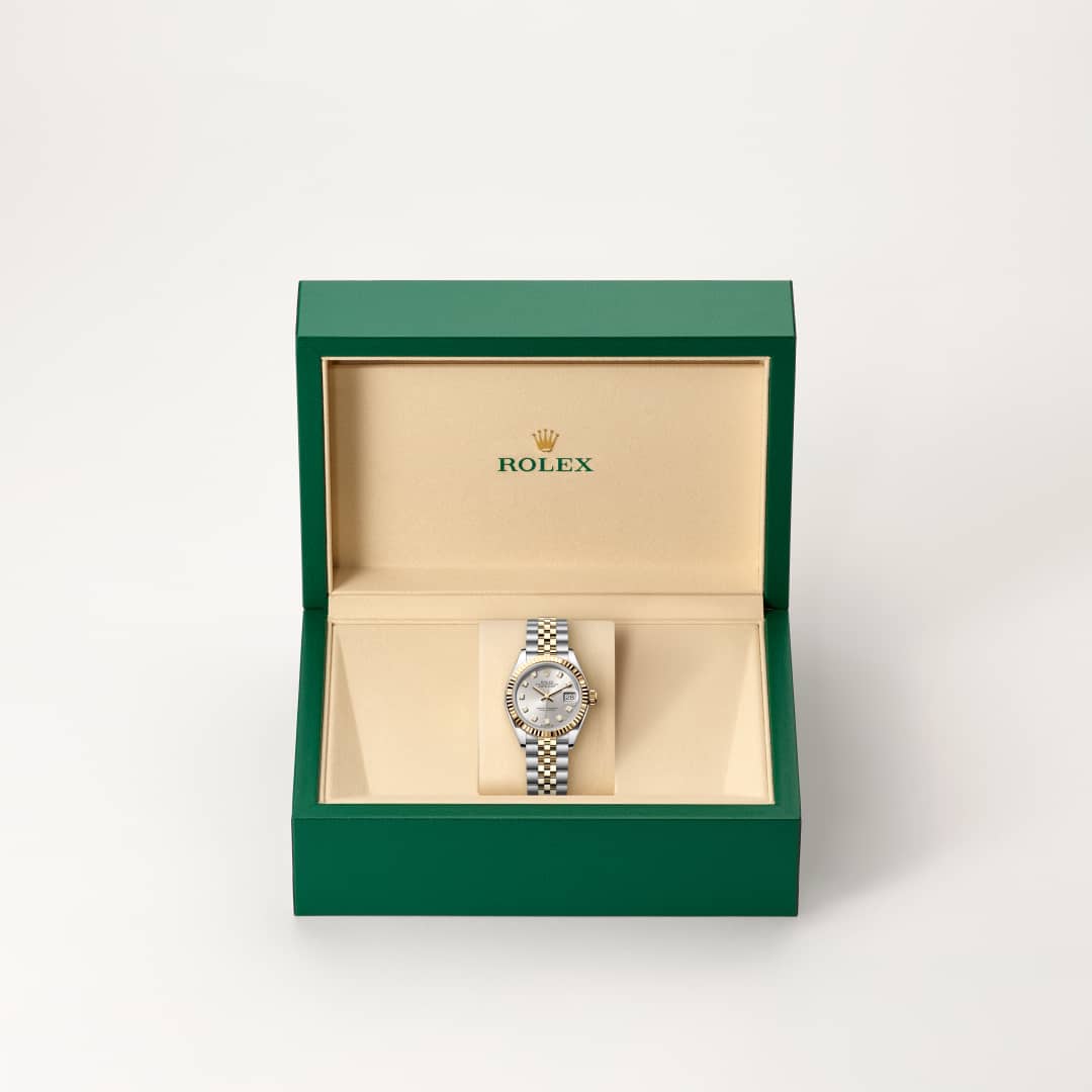 Rolex Lady-Datejust Oyster, 28 mm, Oystersteel and yellow gold M279173-0007