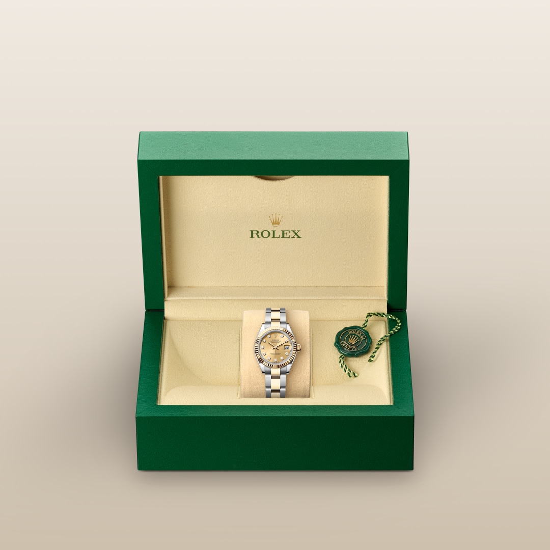 Rolex Lady-Datejust Oyster, 28 mm, Oystersteel and yellow gold M279173-0012