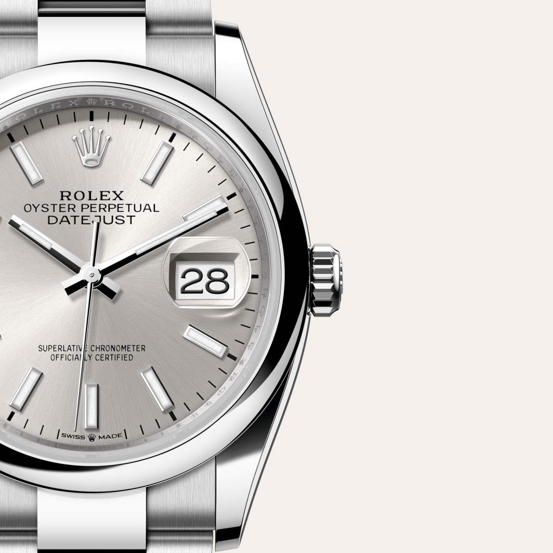 Rolex Datejust 36 Oyster, 36 mm, Oystersteel M126200-0002