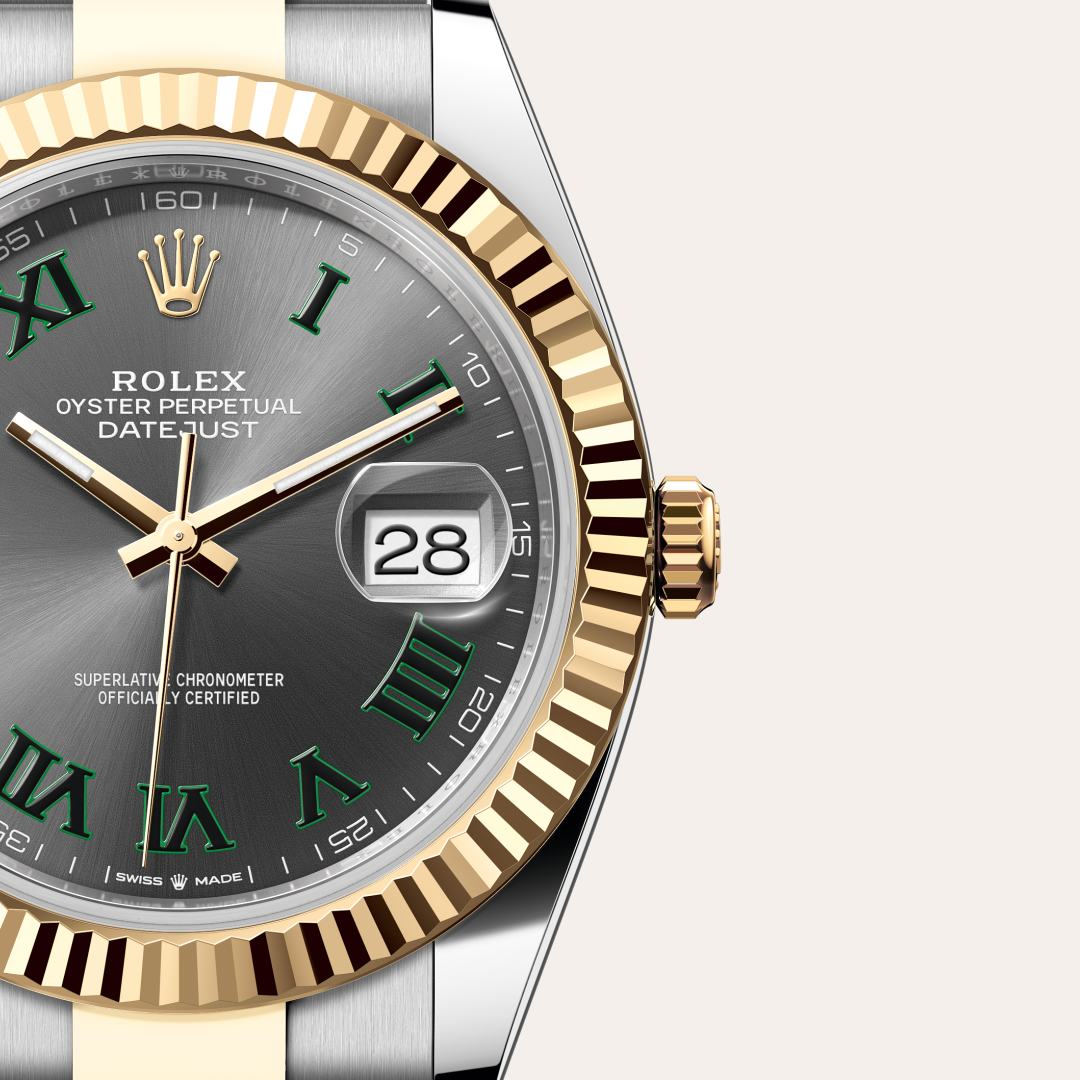 Rolex Datejust 41 Oyster, 41 mm, Oystersteel and yellow gold M126333-0019