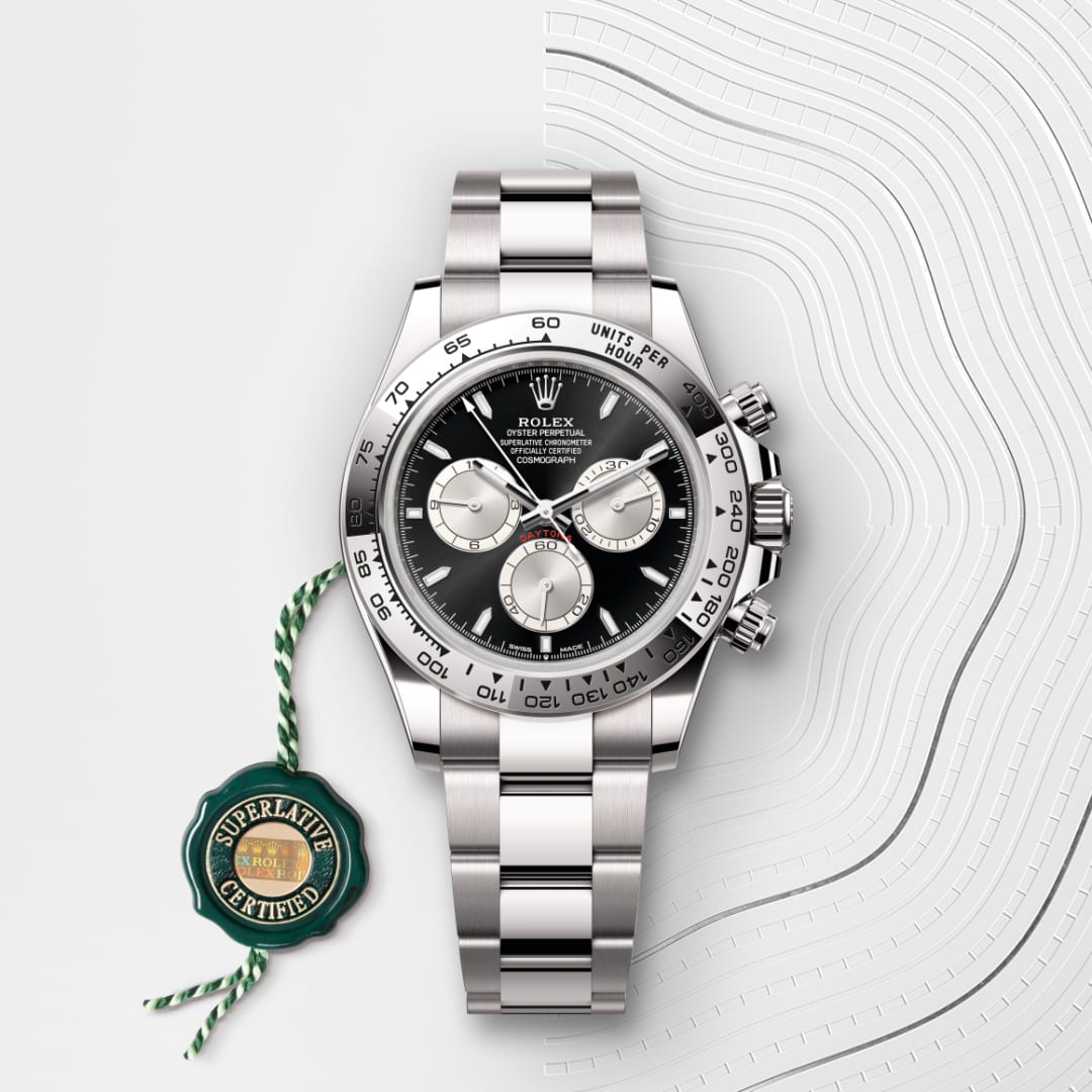Rolex Cosmograph Daytona Oyster, 40 mm, white gold M126509-0001