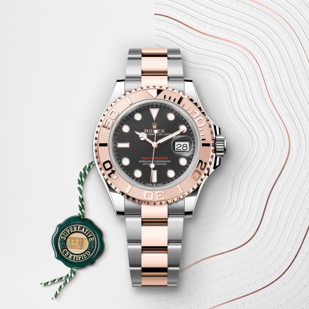 Rolex Yacht-Master 40 Oyster, 40 mm, Oystersteel and Everose gold M126621-0002