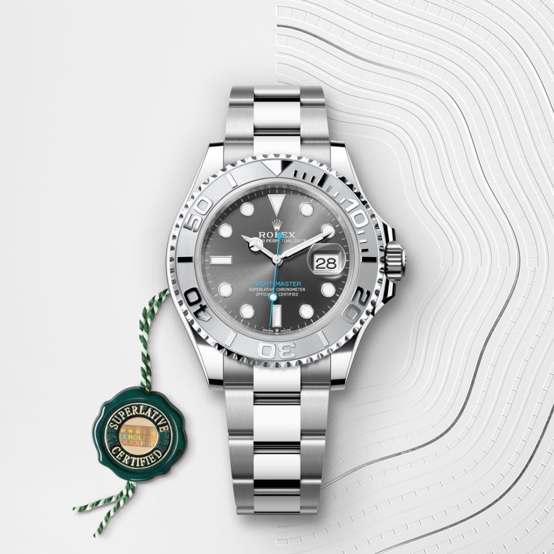 Rolex Yacht-Master 40 Oyster, 40 mm, Oystersteel and platinum M126622-0001