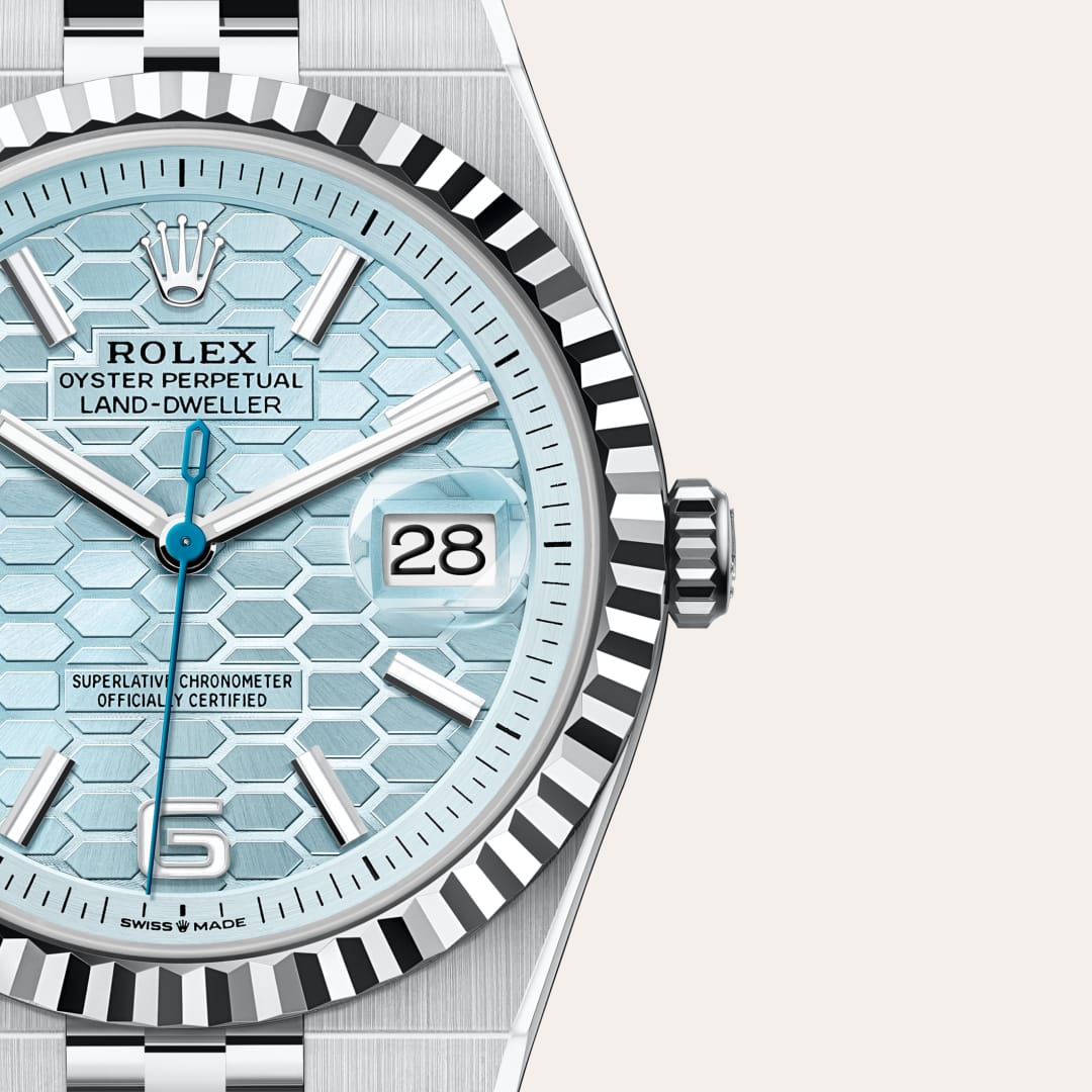 Rolex Land-Dweller 40 Oyster, 40 mm, platinum M127336-0001