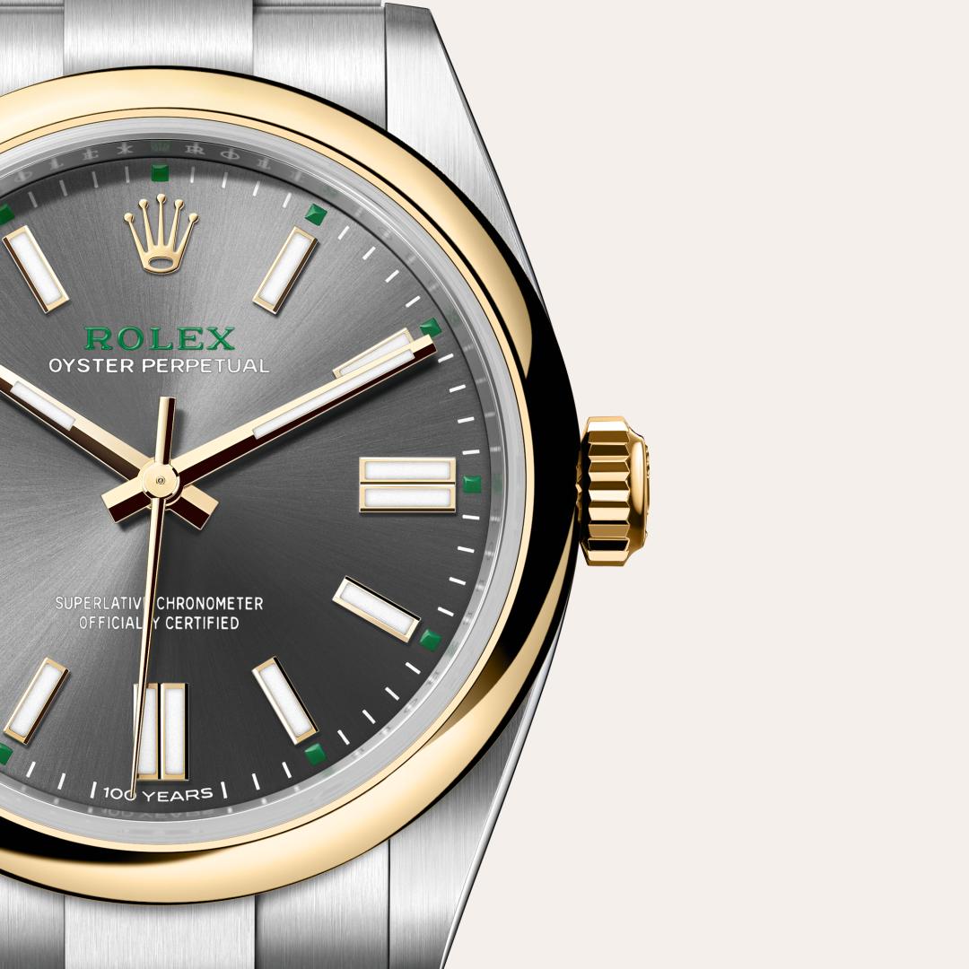 Rolex Oyster Perpetual 41 Oyster, 41 mm, Oystersteel and yellow gold M134303-0001