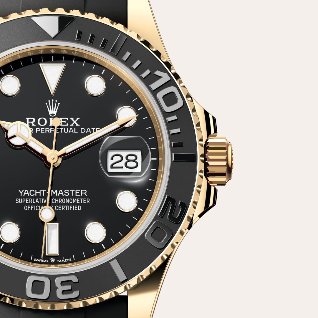 Rolex Yacht-Master 42 Oyster, 42 mm, Gelbgold M226658-0001