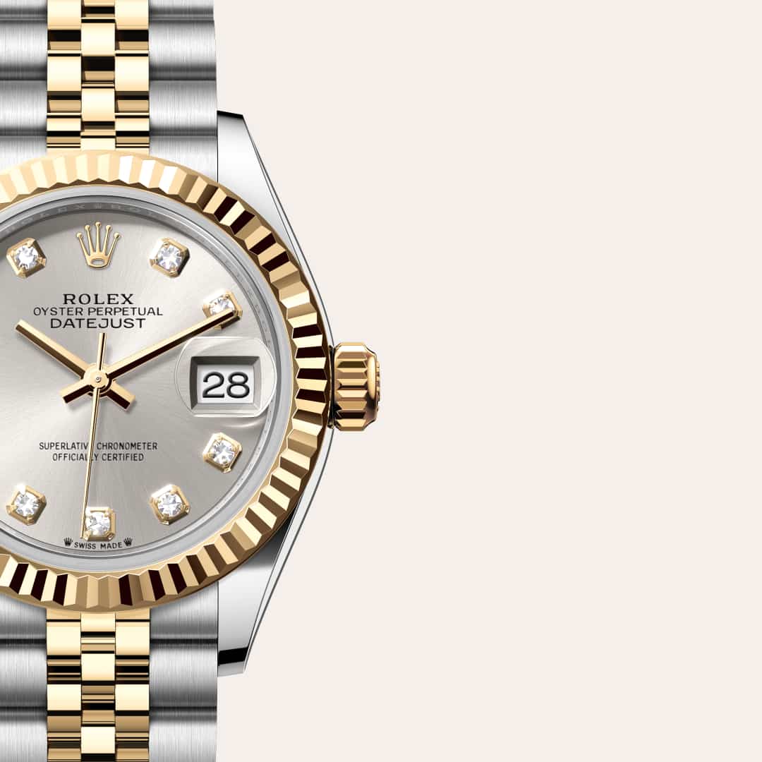 Rolex Lady-Datejust Oyster, 28 mm, Oystersteel and yellow gold M279173-0007