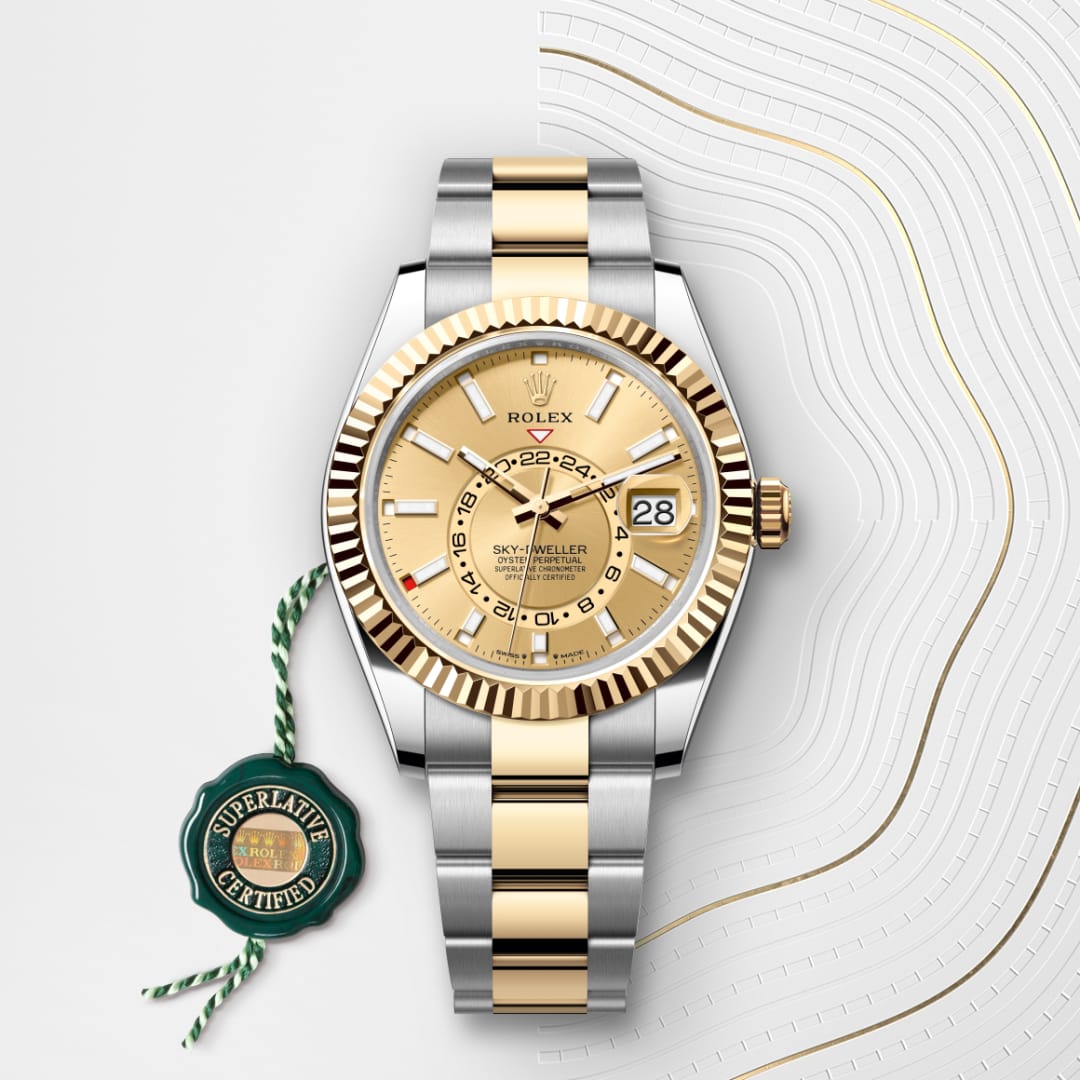 Rolex Sky-Dweller Oyster, 42 mm, Oystersteel and yellow gold M336933-0001