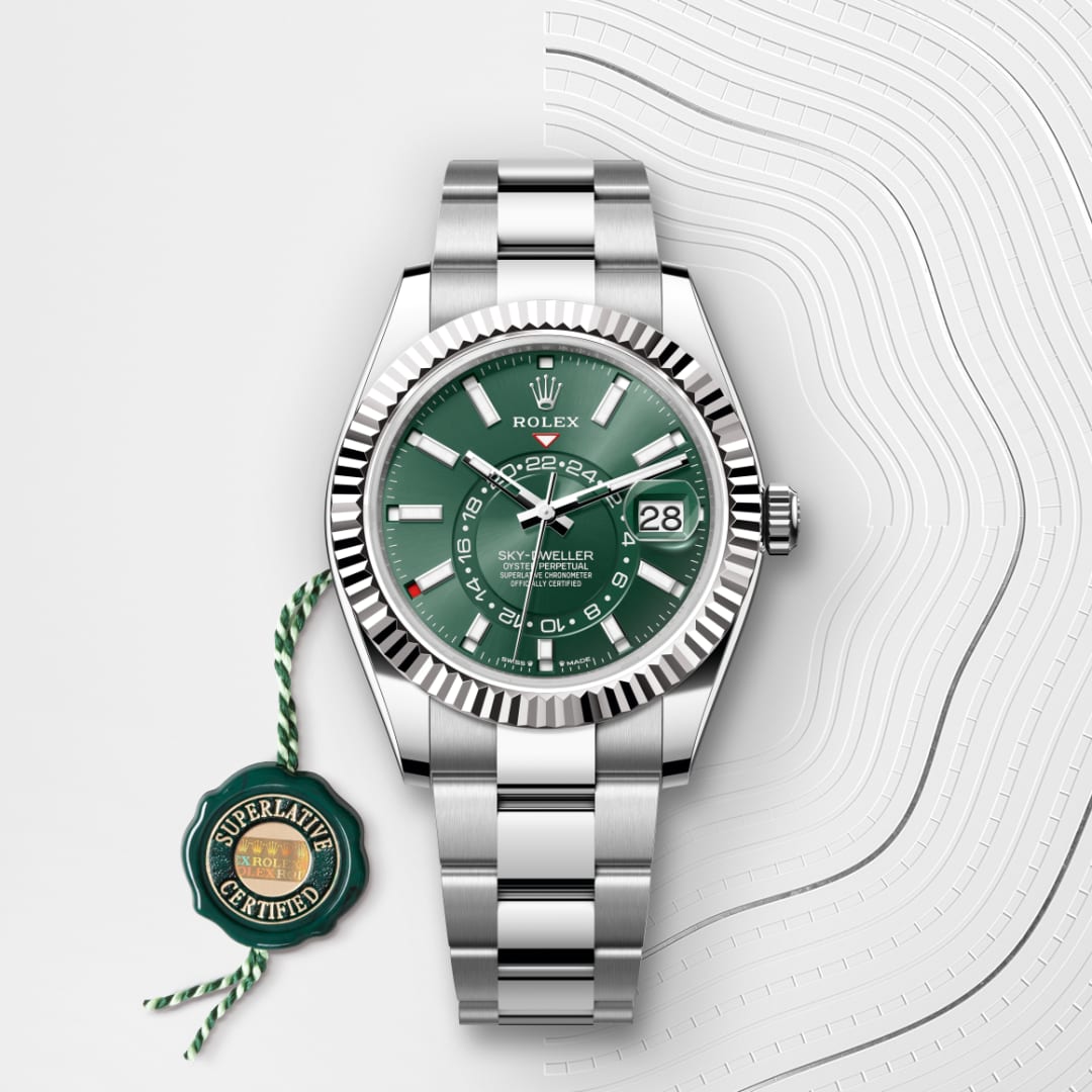 Rolex Sky-Dweller Oyster, 42 mm, Oystersteel and white gold M336934-0001