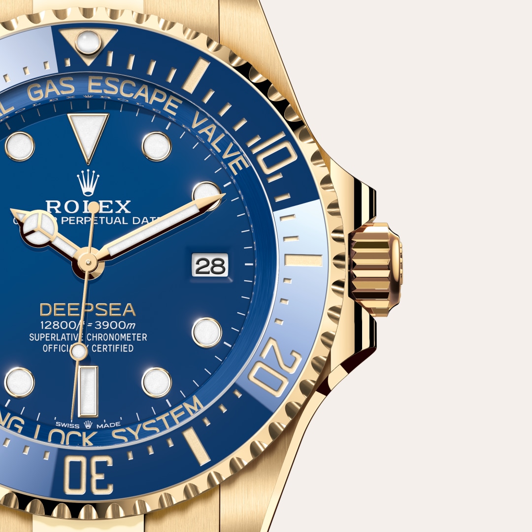 Rolex Rolex Deepsea Oyster, 44 mm, Gelbgold M136668LB-0001