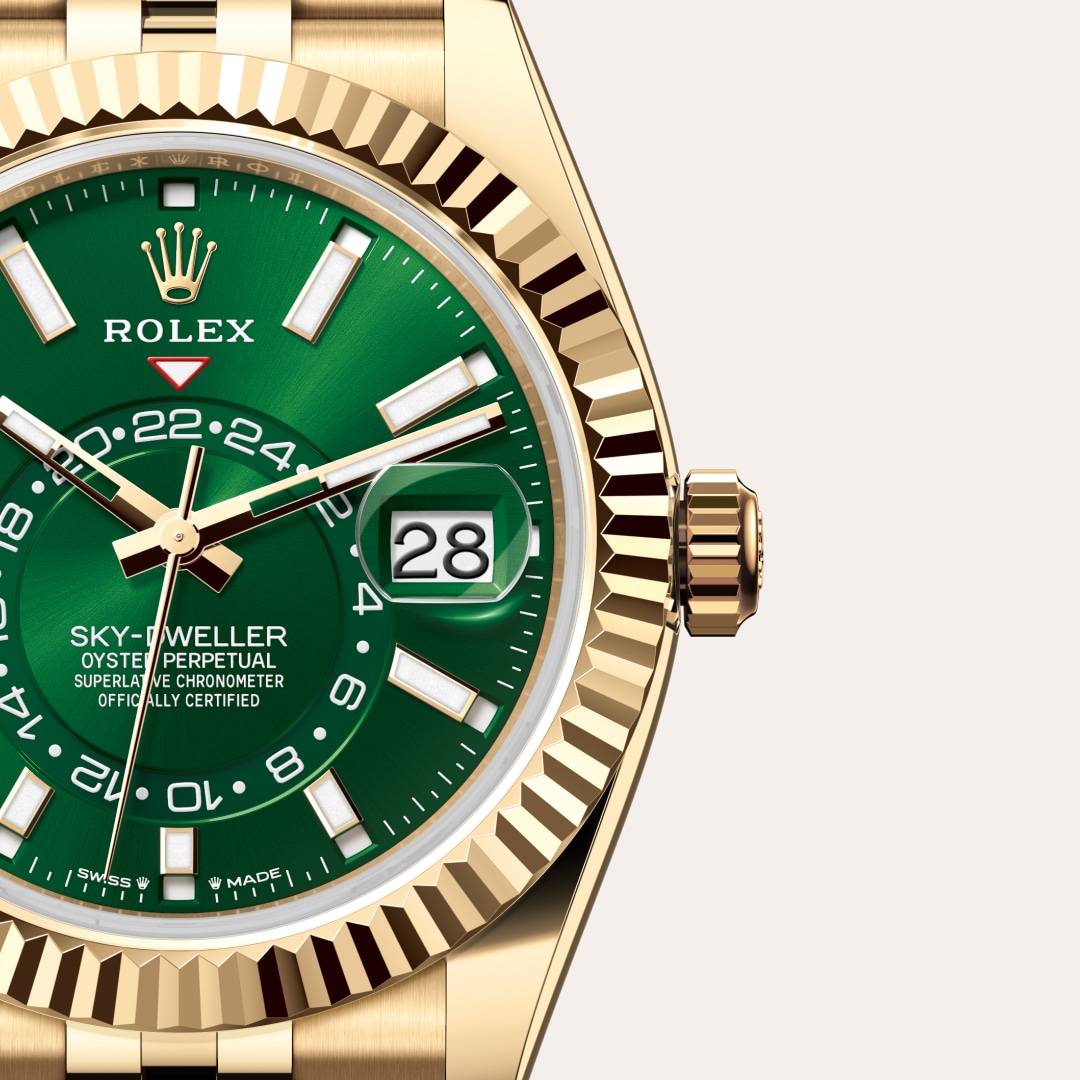 Rolex Sky-Dweller Oyster, 42 mm, yellow gold M336938-0008