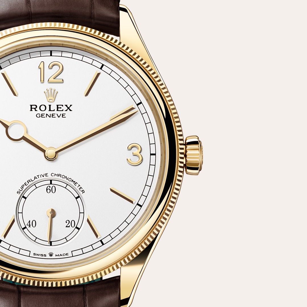Rolex 1908 39 mm, 18 Karat Gelbgold, poliert M52508-0006