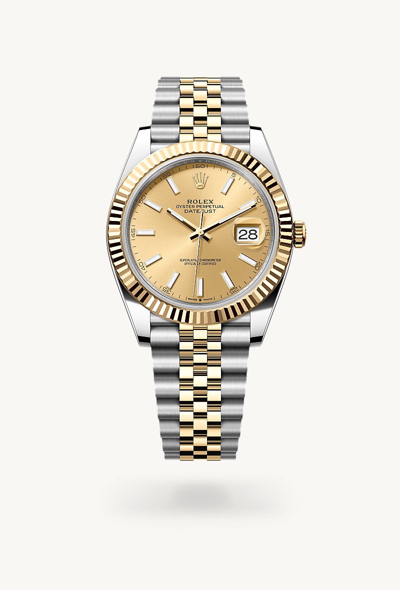 Rolex Datejust 41 Oyster, 41 mm, Oystersteel and yellow gold M126333-0010