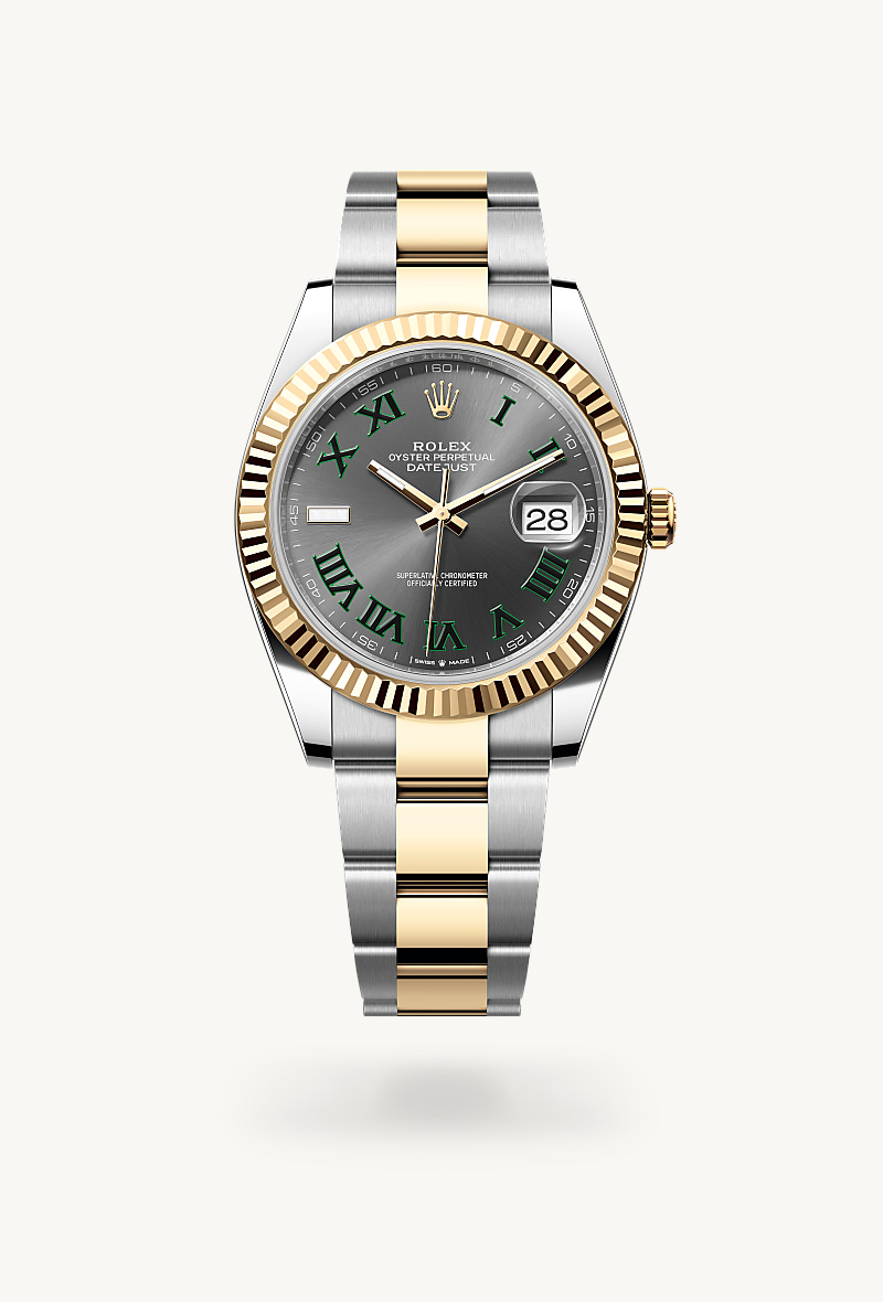 Rolex Datejust 41 Oyster, 41 mm, Oystersteel and yellow gold M126333-0019