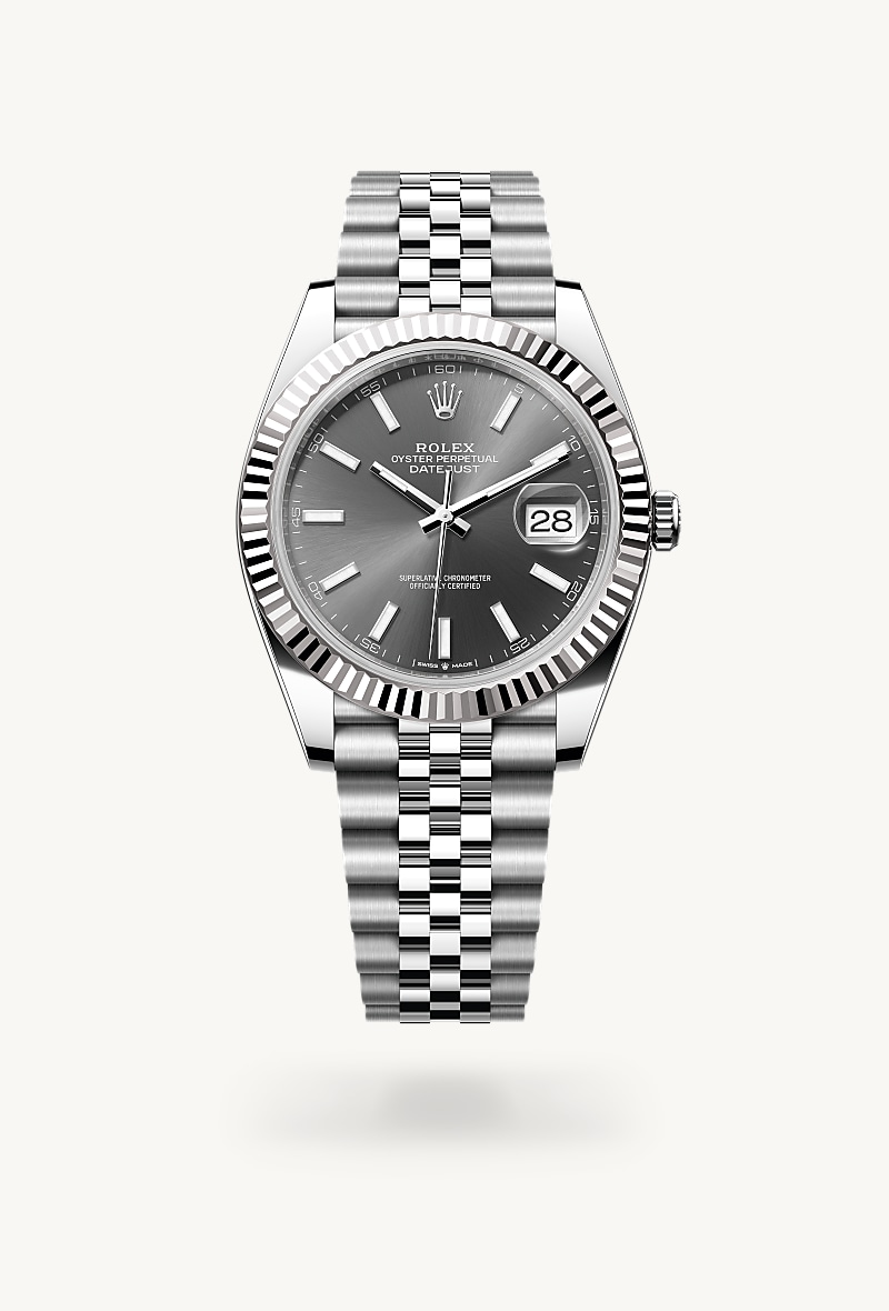 Rolex Datejust 41 Oyster, 41 mm, Oystersteel and white gold M126334-0014