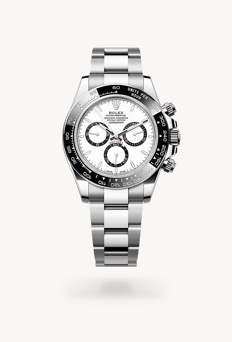 Rolex Cosmograph Daytona Oyster, 40 mm, Edelstahl Oystersteel M126500LN-0001