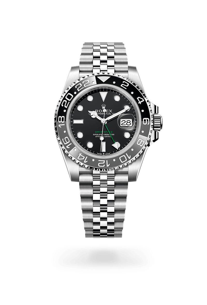 Rolex GMT-Master II Oyster, 40 mm, Oystersteel m126710grnr-0003