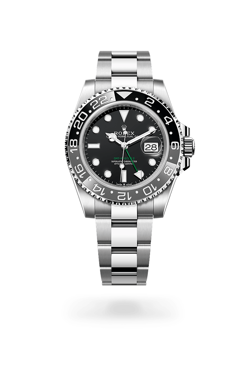 Rolex GMT-Master II Oyster, 40 mm, Oystersteel m126710grnr-0004