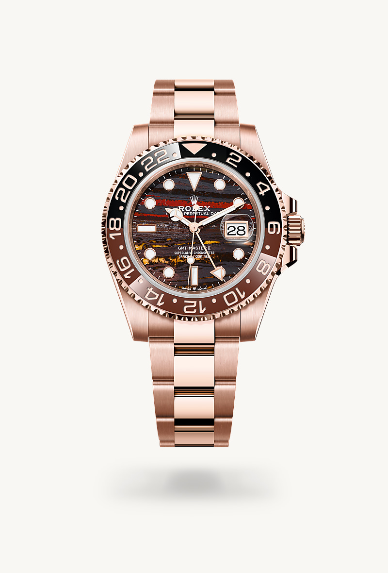 Rolex GMT-Master II Oyster, 40 mm, Everose gold M126715CHNR-0002