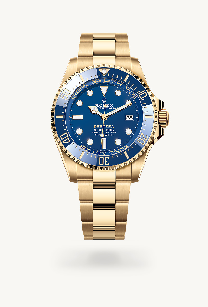 Rolex Rolex Deepsea Oyster, 44 mm, Gelbgold M136668LB-0001