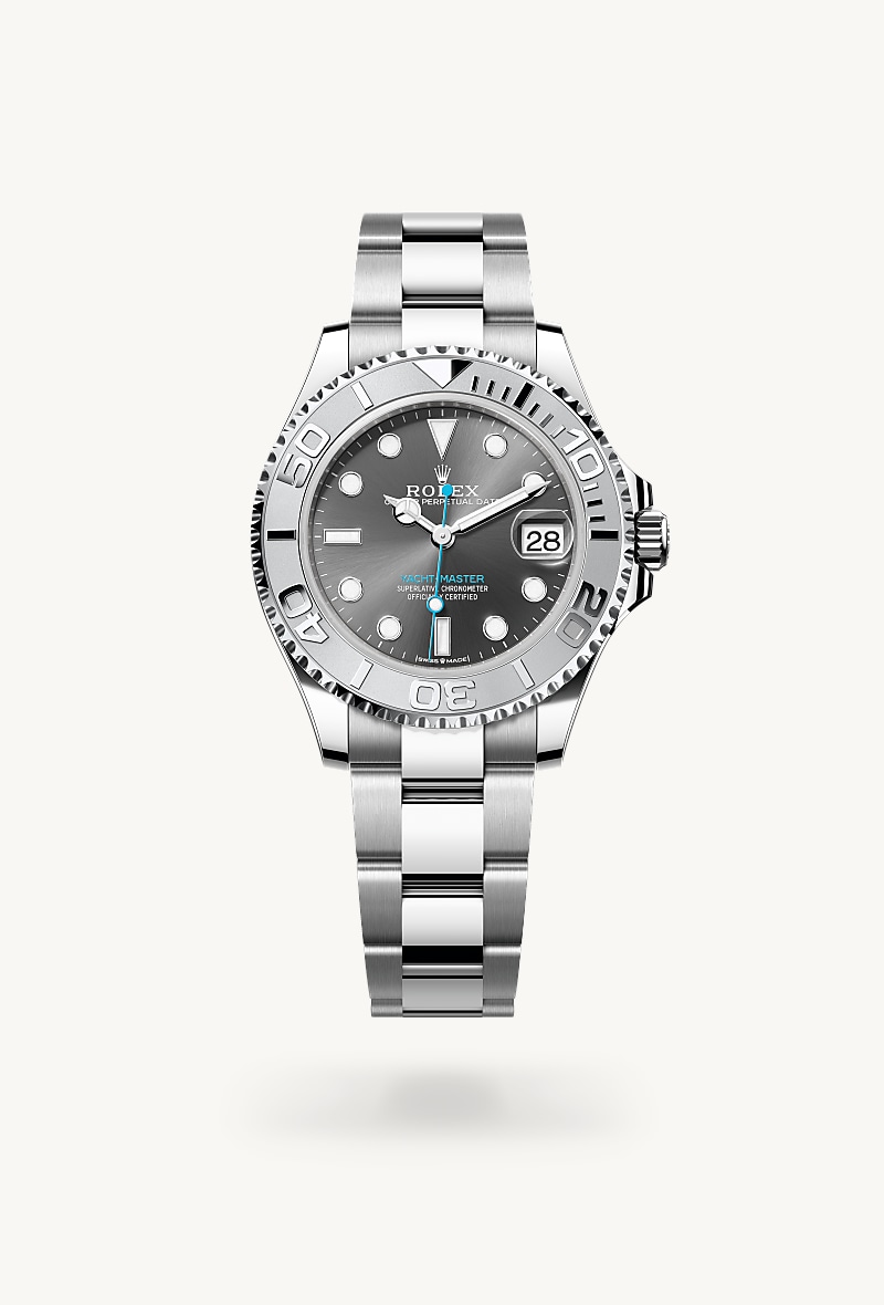 Rolex Yacht-Master 37 Oyster, 37 mm, Oystersteel and platinum M268622-0002