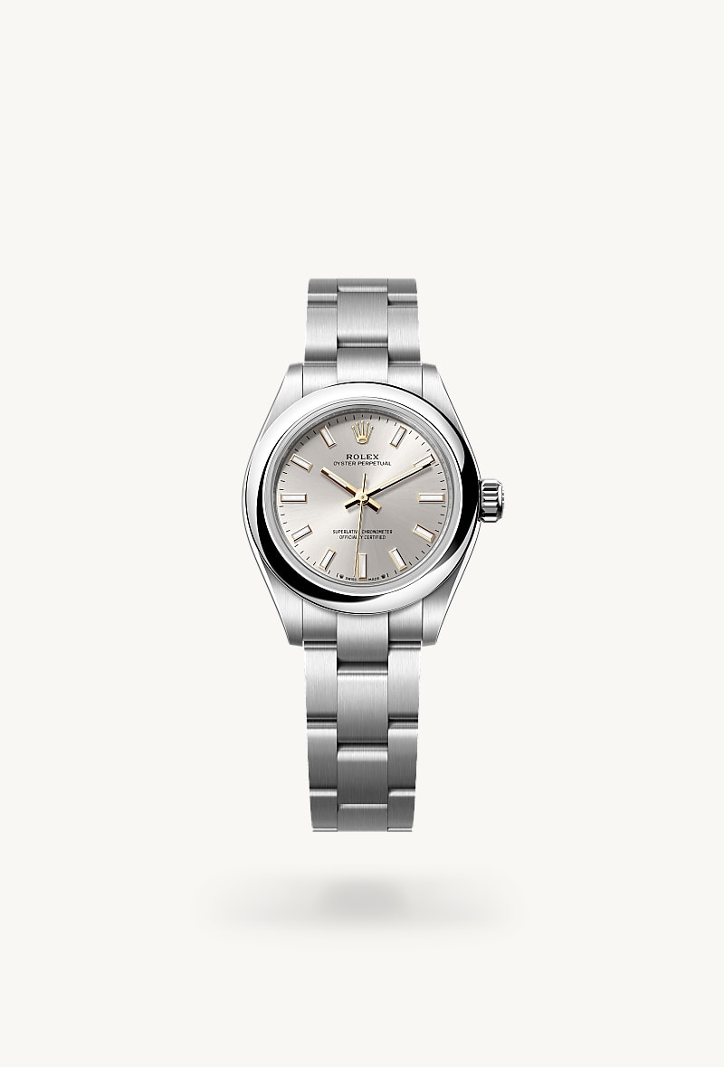 Rolex Oyster Perpetual 28 Oyster, 28 mm, Oystersteel M276200-0001