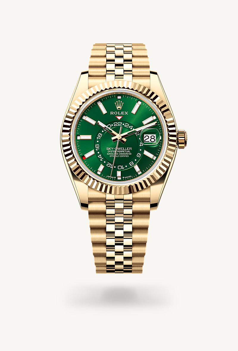 Rolex Sky-Dweller Oyster, 42 mm, yellow gold M336938-0008