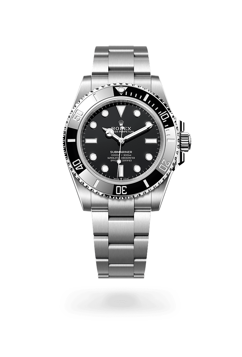 Rolex Submariner Oyster, 41 mm, Edelstahl Oystersteel m124060-0001