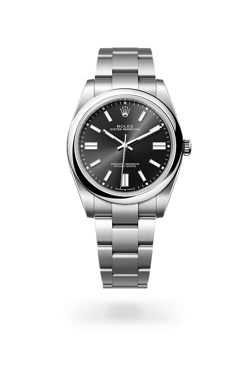 Rolex Oyster Perpetual 41 Oyster, 41 mm, Edelstahl Oystersteel m124300-0002