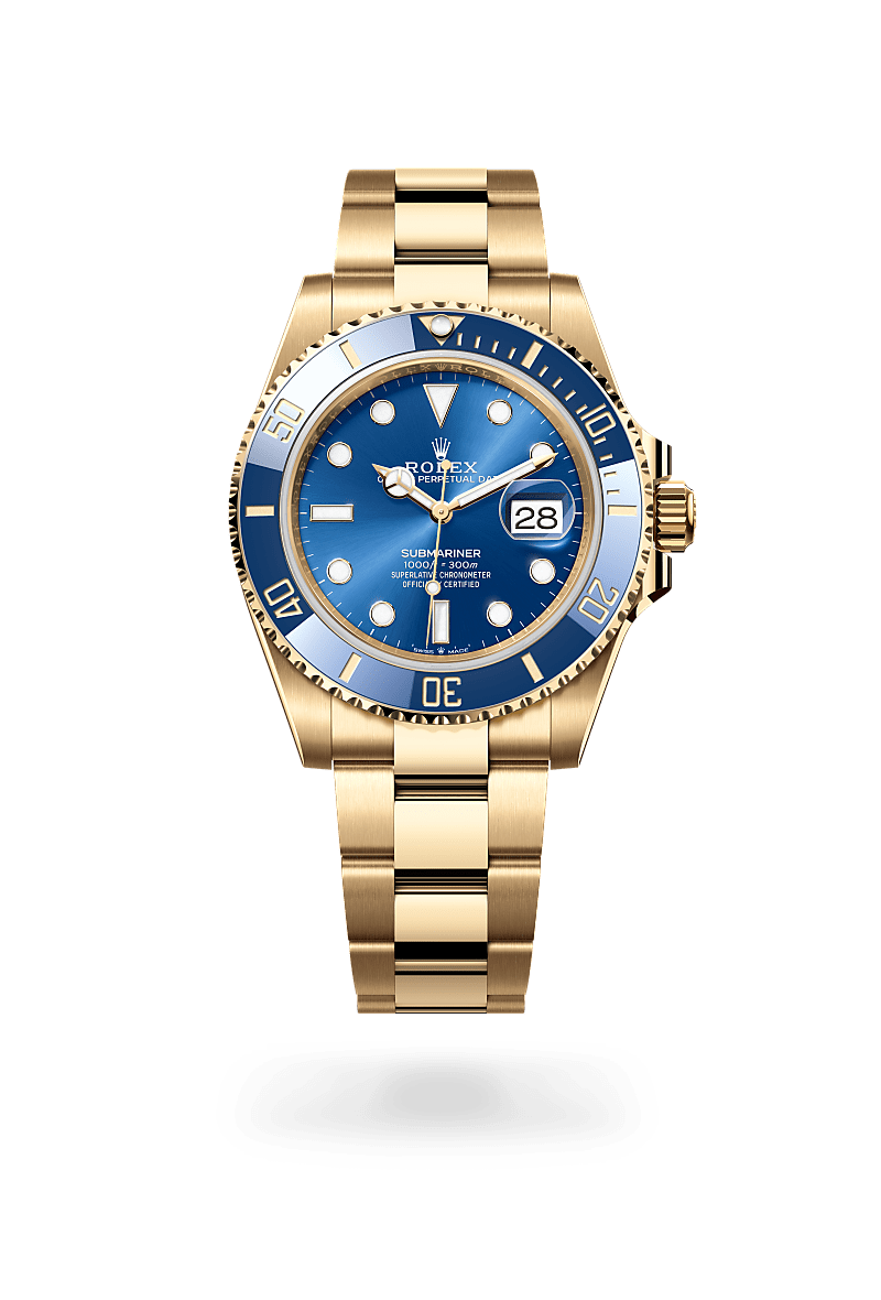 Rolex Submariner Date Oyster, 41 mm, Gelbgold m126618lb-0002